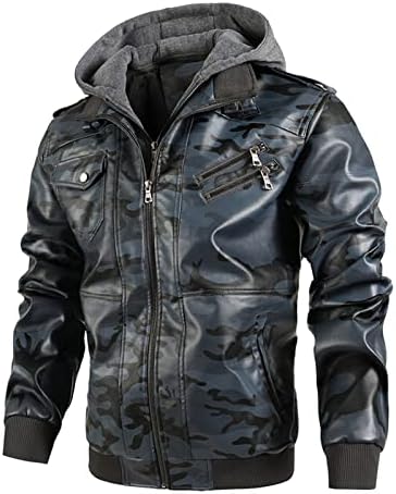 ADSSDQ Менска јакна, долги ракави зимски преголеми јакна мажи ретро тренинг одговараат на удобност џемпери по поштенски цврсти дебели13