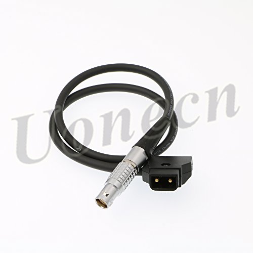 Uonecn anton кабел за напојување со батерија 6 пински женски до DTAP приклучок флексибилен мек кабел за црвена црвена епска камера 50см