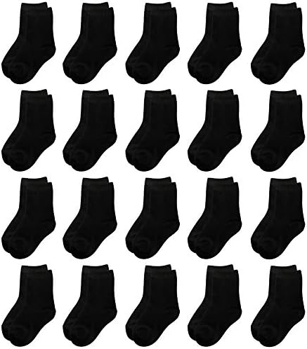 Ameамегио 20 пара момчиња атлетски чорапи мали деца девојчиња Девојки кои дишат меки памучни чорапи