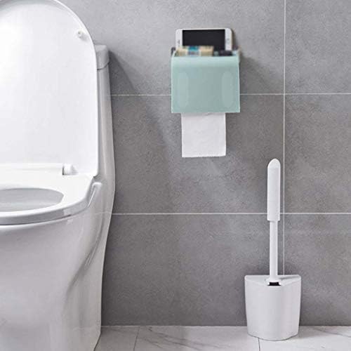 Тјлмз Креативен Држач За Тоалетна Хартија - Домашен Самолеплив Водоотпорен Влага-Отпорен На Ѕидни Кутии За Ролни Додатоци За Бања