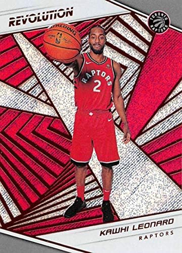 2018-19 Панини Револуција 9 Кави Леонард Торонто Рапторс кошаркарска картичка