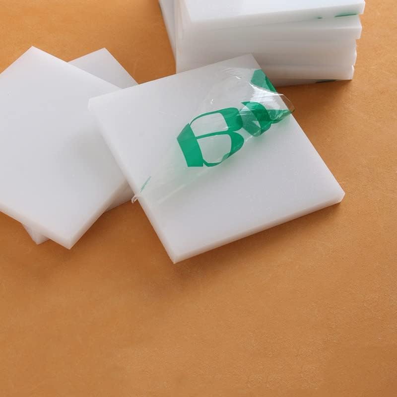 Mini 10x10cm pp бела табла за сечење, алатки за занаетчиски алатки за сечење плоча за заштита од печат за удирање