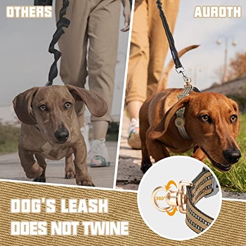 Јака за кучиња Auroth Airtag, прилагодлива јака за кучиња за кучиња за кучиња, за средни големи кучиња, држач за јака на кучиња со аеродром со