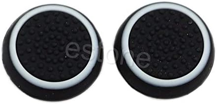 Serigas - 1 сет 2 парчиња капа на капакот на капакот на капакот на палецот 360 контролер палецот стап за зафат за PS4 еден