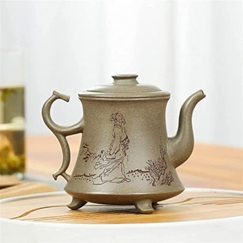 чајник чајник пурпурен песок чајник славен господар рачно изработена сурова руда рак школка сина чај со чај со чај комплетен чајник