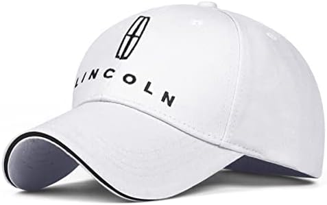 Автомобилско лого извезено прилагодливи капаци за бејзбол за мажи и жени капа за патување со капа, трки со моторна капа