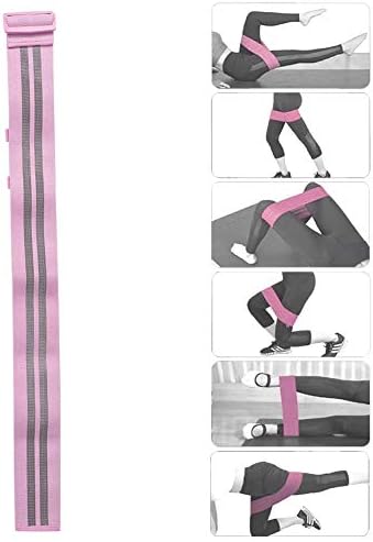 Urrndd прилагодливи ленти за отпорност кои не се лизгаат колк вежбање јамки за кружни салата јога фитнес вежба унисекс