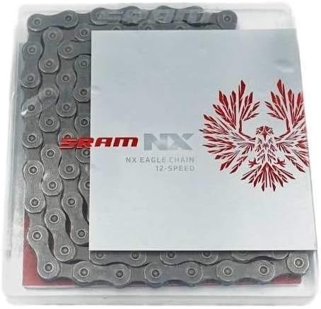 Синџир SRAM NX Eagle - 12 -брзински, 126 врски, сива