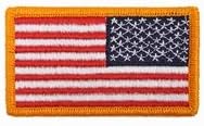 Rothco Reverse Us Flag Patch, 2 '' x 3 ''