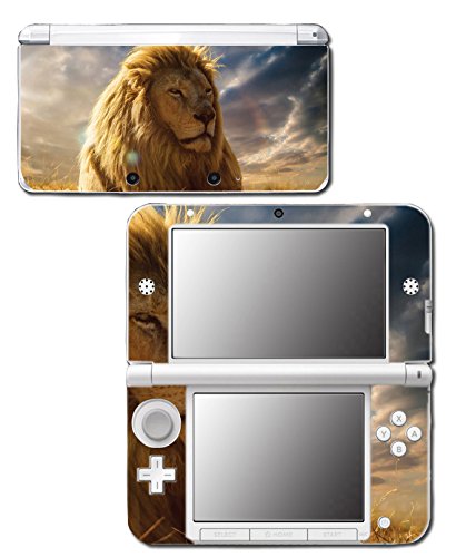 Величествена машки лав грива видео игра винил декларална налепница за кожа за оригинален систем на Nintendo 3DS XL