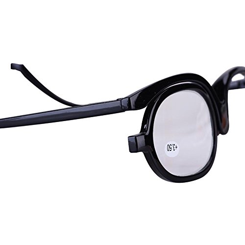 Зголемувачки шминка за очила, зголемување на очилата за шминка за очи единечни леќи за ротирање на очила жени шминка есенцијална алатка