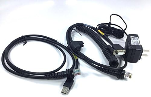 Honeywell 1902GSR безжичен Bluetooth ласерски бар -код за скенер за скенер, вклучува кабел за лулка, RS232, напојување и USB кабел