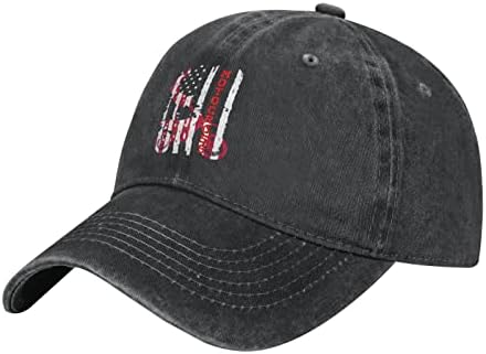 BLM црни животи материи за бејзбол капа, симпатична возрасна прилагодлива измиена капаче од каскети за мажи, црна боја