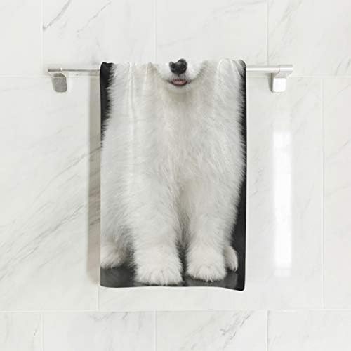 Алаза Микрофибер салата за самамично кученце, брзо сушење спортско фитнес потта за миење на лицето 15 x 30 инчи