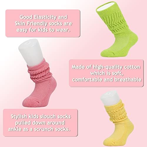 AWS/American направи памучни деца со долги чорапи со високи чорапи со високи клови 1 пар 3 до 15 години