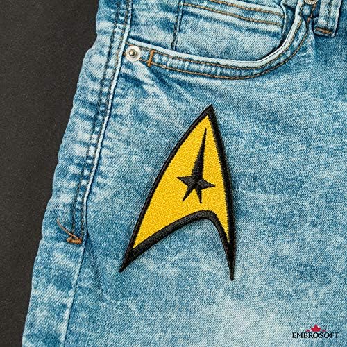 Patch Amblem Patch Star Trek - Insignia starship Duty - лого на ТВ серии - Везено железо на закрпи - Големина: 2,2 x 3,5 инчи