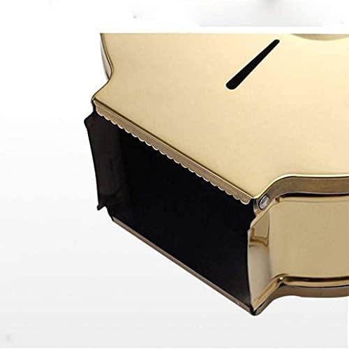 Комерцијална тоалетна хартија диспензерот за wallид монтиран златен полирана тоалетна хартија диспензерот-тит-тит-боксер-басар
