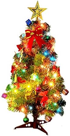 Шуишу мини новогодишна елка, природни украси во затворен простор Божиќ зелено бор Декорирајте со украси LED светла 1123