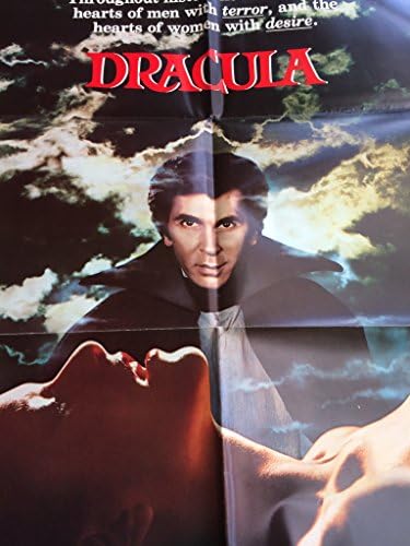 Оригинален филмски постер на Дракула 1979 Френк Лангела, Лоренс Оливие
