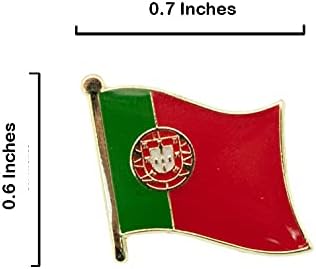 А-Еден 3Д на симбол на Нато Симбол Морал Печ + Португалија воен јака знаме емајл игла, Апликација за бејзбол капа за надворешна облека