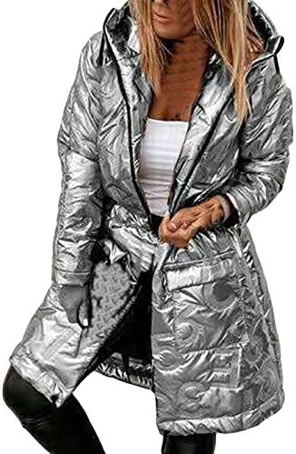 Класична аспираторска облека за жени со целосен ракав Отворен предна облека за надворешни работи Зип-ап-up Нови години тенок вклопат термички