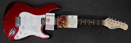 Katharine McPee Hand потпиша автограмирана електрична гитара скорпија JSA U16540