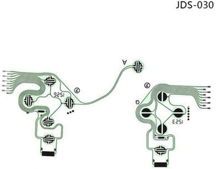 Копчиња Копчиња за проводен филм Flex Flex Cable Coincuit Cild For PS4 Pro Slim JDM-001 JDM-030 JDM-040 JDS-055 Замена на контролорот