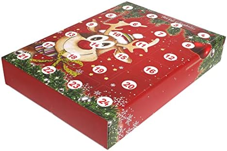 Хемотон Божиќ Тематските Приврзоци Доаѓањето Календар со 24 Фиоки Одбројувањето До Божиќ Доаѓањето Божиќ Подарок За Деца