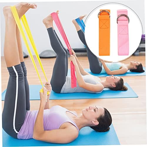 Clispeed 2pcs јога за истегнување на појас за фитнес резистенција ленти за вежбање ленти за истегнување на ленти bandas elasticas fitness