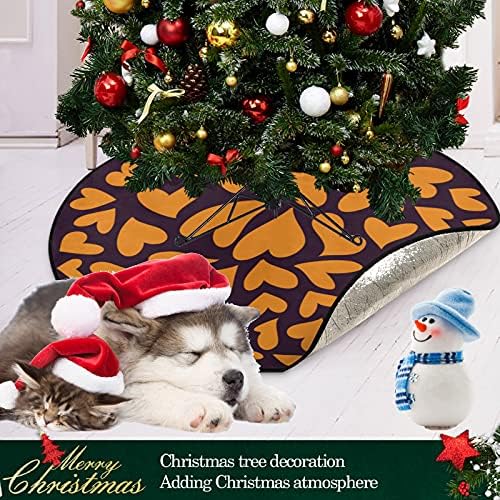 Визион Портокалово срце сите печати новогодишно дрво душево дрво стојат под кат заштитник Абсорбента дрво штаб