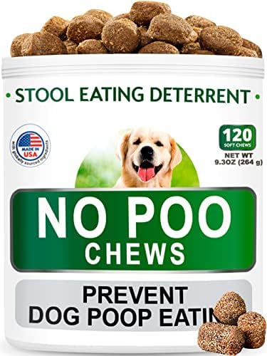 БЕЗ Измет + Куче Пробиотици Џвака Пакет-Спречи Куче Измет Јадење + Вознемирени Стомакот Олеснување-Копрофагија Третман + Подобрување На Варењето,