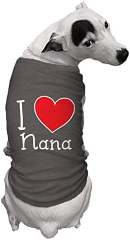 Ја сакам мојата Нана - срцева кошула за кучиња