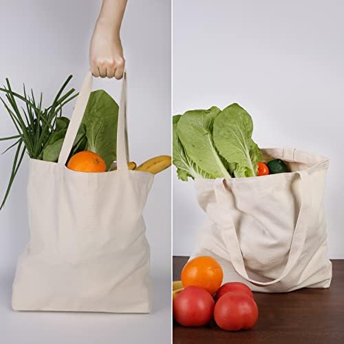 Санмуци платно торбички торбички за еднократно природно платно, женско рамо празно на намирници за намирници за торбички за подароци