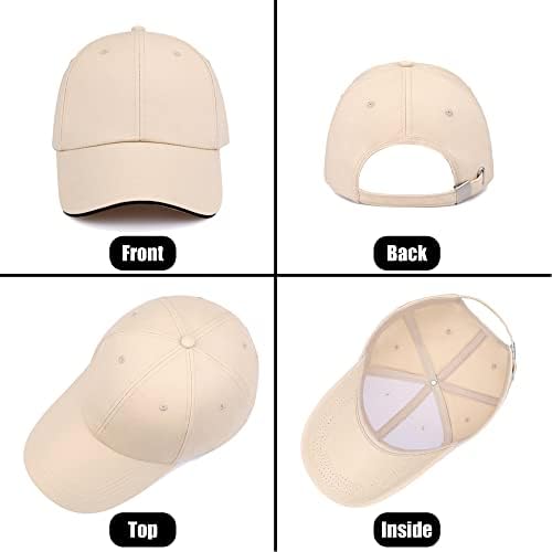 Jigege 3 пакет за бејзбол капа што може да се прилагоди на тато капи за мажи/жени
