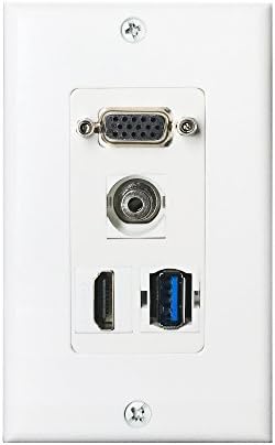 HDMI USB VGA 3.5 mm Аудио Ѕид Плоча, Yomyrayhu, Работи За Домашно Кино, HDTV И Повеќе