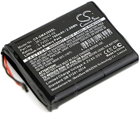 Yibudt 3.7 V Замена На Батеријата за 010-01690-00 Пристап G30, 361-00043-02