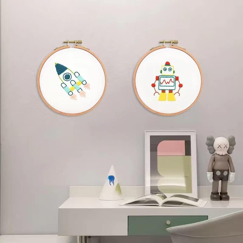 Почетник DIY комплет за везови за украси за домашна декорација што виси слики големи бор конуси