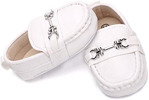 Greceen момчиња и девојчиња за новороденчиња Оксфорд чевли ПУ кожа лекари чевли за фустани се погодни за ползи, венчаница, роденденски