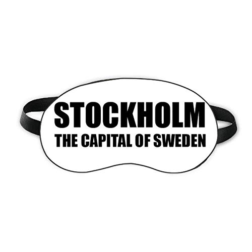 Стокхолм главниот град на Шведска спиење за очи за очи мека ноќно слепење на сенка на сенка