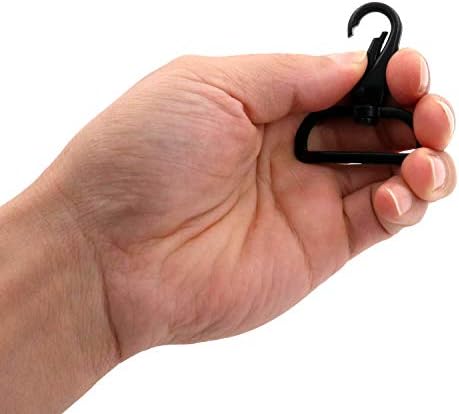 Генерички црна 1,5 во внатрешниот дијаметар Д прстен од јастог од јастог, нож за преклопување за пакет за чување на ленти од 4