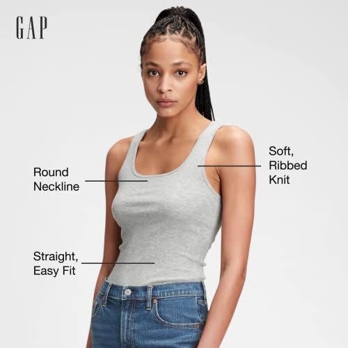 Gap Women'sенски 2-пакет резервоар за ребра