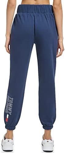 Tommy Hilfiger еластична лента за половината и манжетните наклонети џебови Глобална лента на половината со џемпери на половината