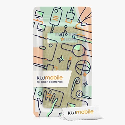 Kwmobile Случај Компатибилен Со Google Pixel 6-Случај TPU И Ткаенина Паметен Телефон Телефон Покритие Во Платно Жолта