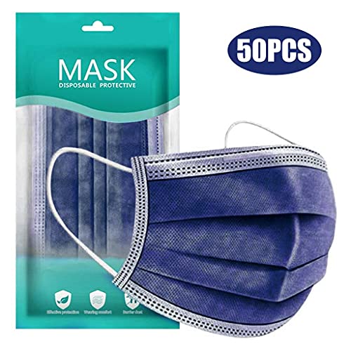 Сина еднократна употреба црно лице_маска маска за брада маски за возрасни девојки палто 4т лице за еднократна употреба пеперутка_маски