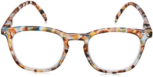 Изипизи за читање очила Е-рамка | Сина желка - RX +2.50