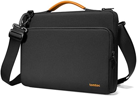 Tomtoc 360 Заштитна лаптоп торба за рамената за 13-инчен MacBook Air M2/A2681 M1/A2337 2022-2018, 13-инчен MacBook Pro M2/A2686 M1/A2337