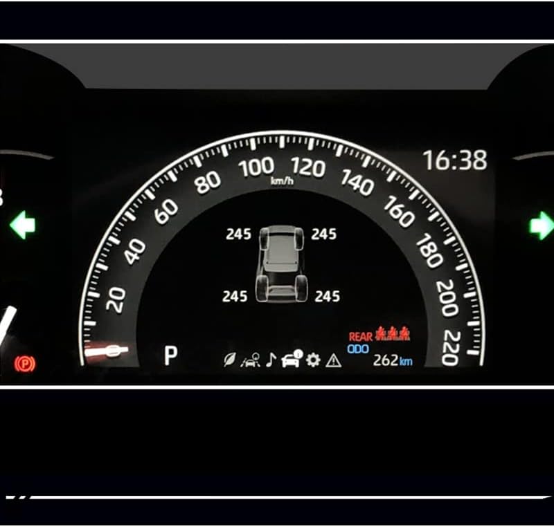 Систем за мониторинг на притисок на гуми за гуми на Forten Kingdom TPMS Systection Alarm Security System For Presuress System For for Toyota RAV4 2019 2020 2021 2022