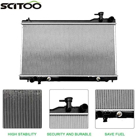 Scitoo Авто Делови Радијатор2588 Одговара за 2003-2007 За Infiniti G35