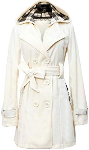 Foviguo Долг ракав есен плус големина на палто женски случај на палто за одмор, лабаво вклопување со аспиратор ладно обичен полиестер