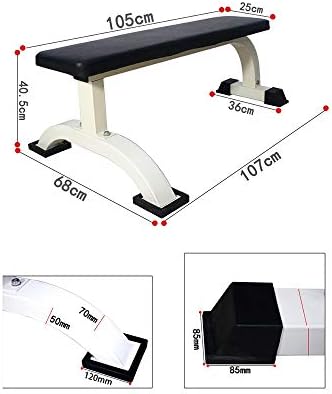 Zyx kfxl клупа за вежби за тежина - Домашен фитнес стол за рамна глупост клупа Прес специјална рамна клупа за клупи за печат Прес